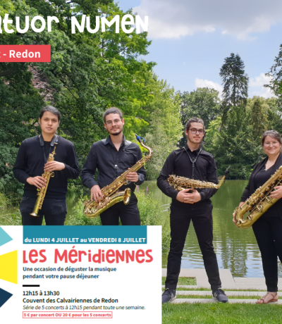 Quatuor Numen Les musicales de Redon - les Méridiennes
