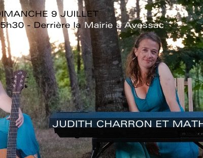 Judith Charron & Mathilde Limal (piano, chant & guitare)